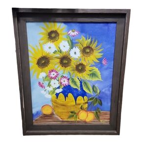 Floral Painting by‎ Kathy Artist Signed